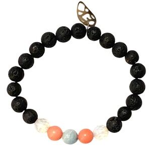 Emily Kai Lava Bead Stone Bracelet